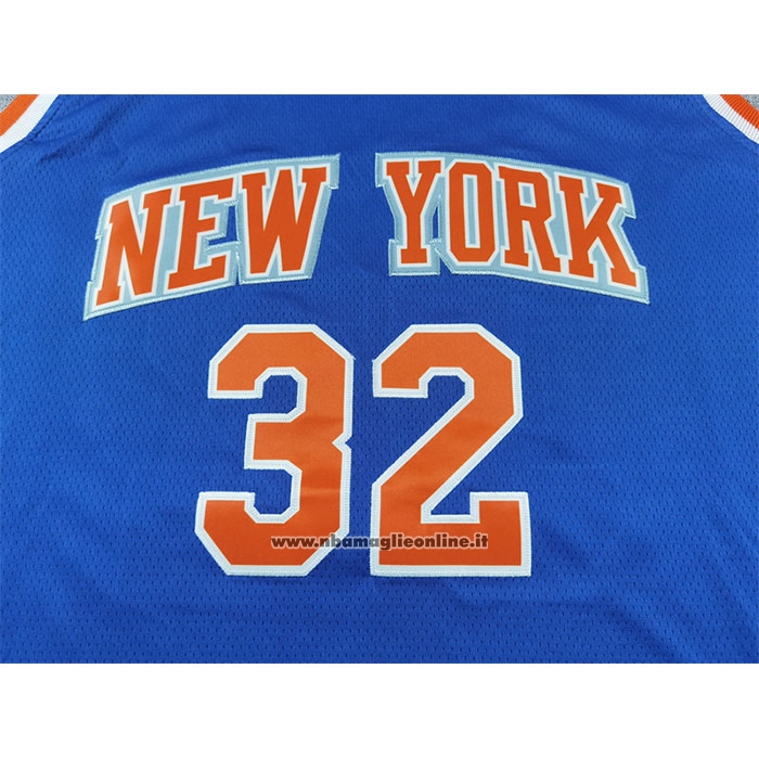 Maglia New York Knicks Karl-Anthony Towns #32 Icon 2024-25 Blu